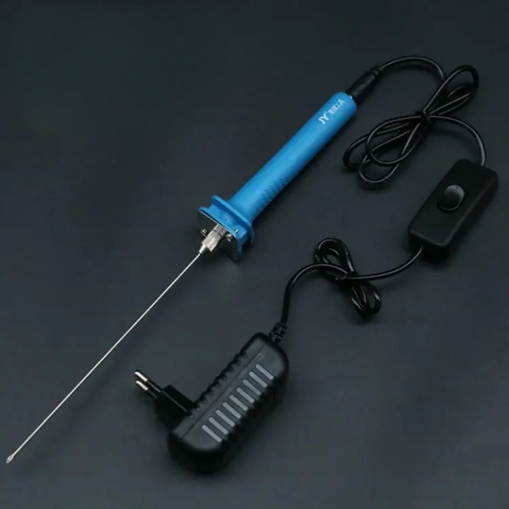 חותך קצף חשמלי חם 12V לחיתוך קצף סטירופום וקצף EVA בגודל 50-250 מ"מ