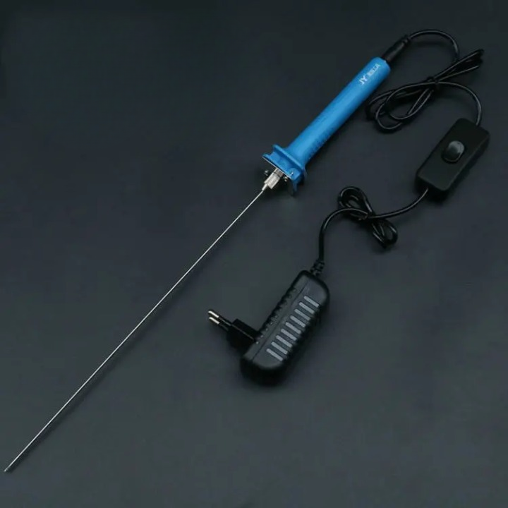 חותך קצף חשמלי חם 12V לחיתוך קצף סטירופום וקצף EVA בגודל 50-250 מ"מ