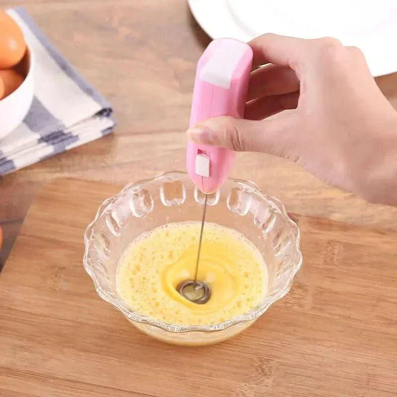 FoamGenius Electric Milk Frother For Versatile Kitchen Use