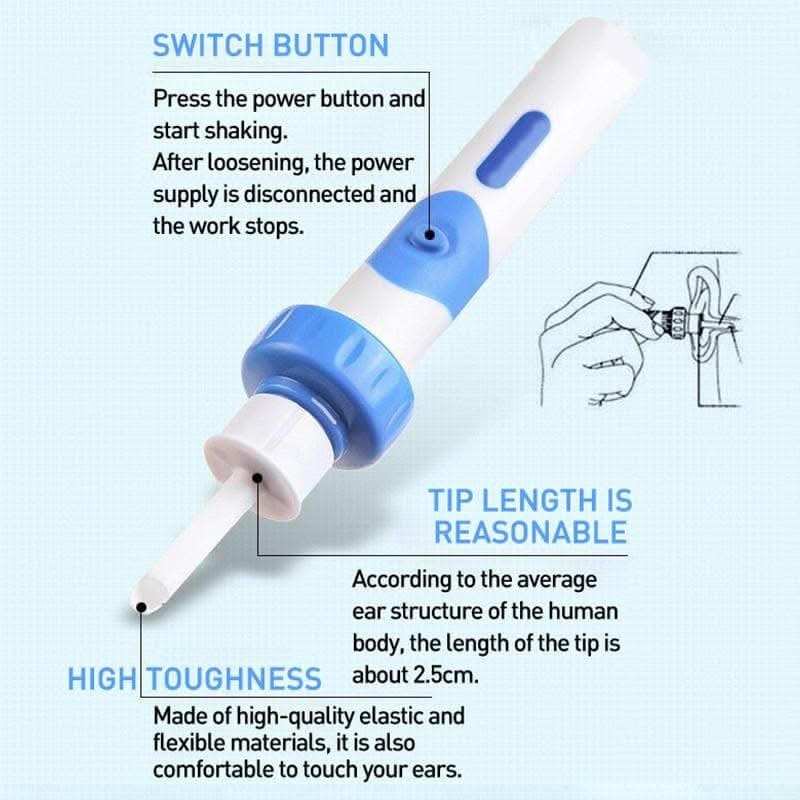 Auriclea Pro Electric Earwax Vacuum Cleaner For Home Use