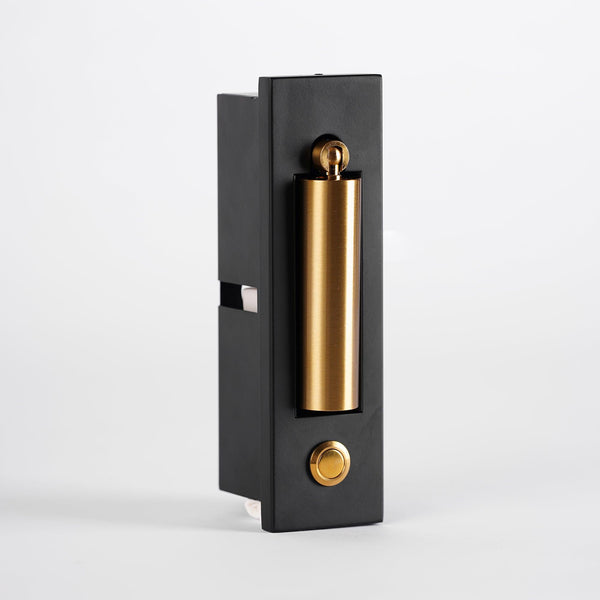 Simplista slank væglampe med minimalistisk æstetik til stuer