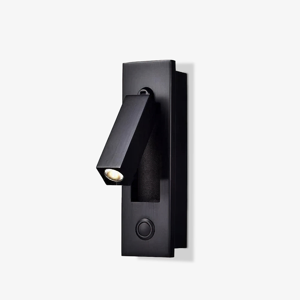Lampada da parete incorporata per comodino, ideale per la lettura notturna e l'atmosfera