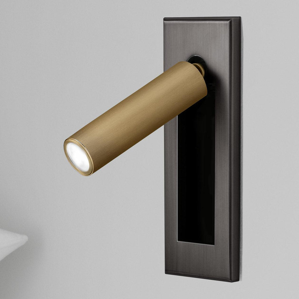 Lampada da parete incorporata per comodino, ideale per la lettura notturna e l'atmosfera