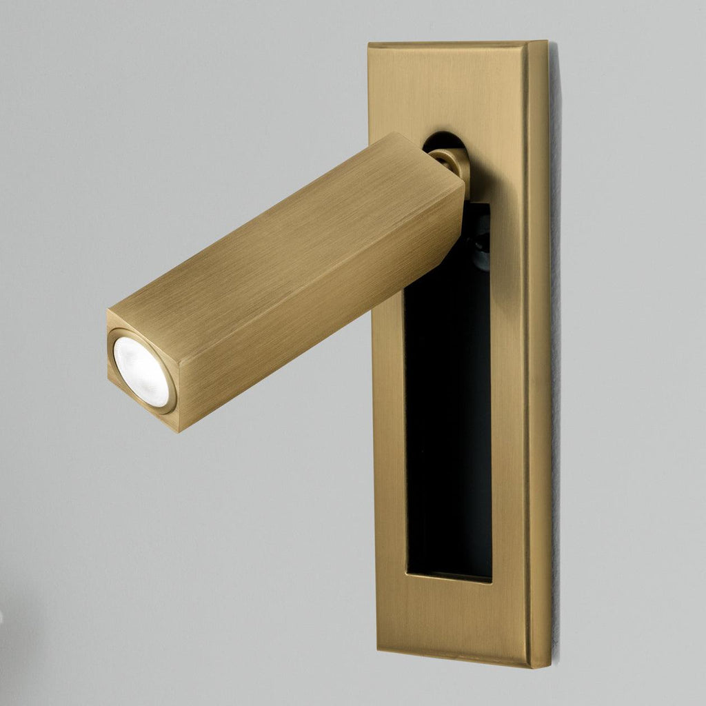 Lampada da parete incorporata per comodino, ideale per la lettura notturna e l'atmosfera