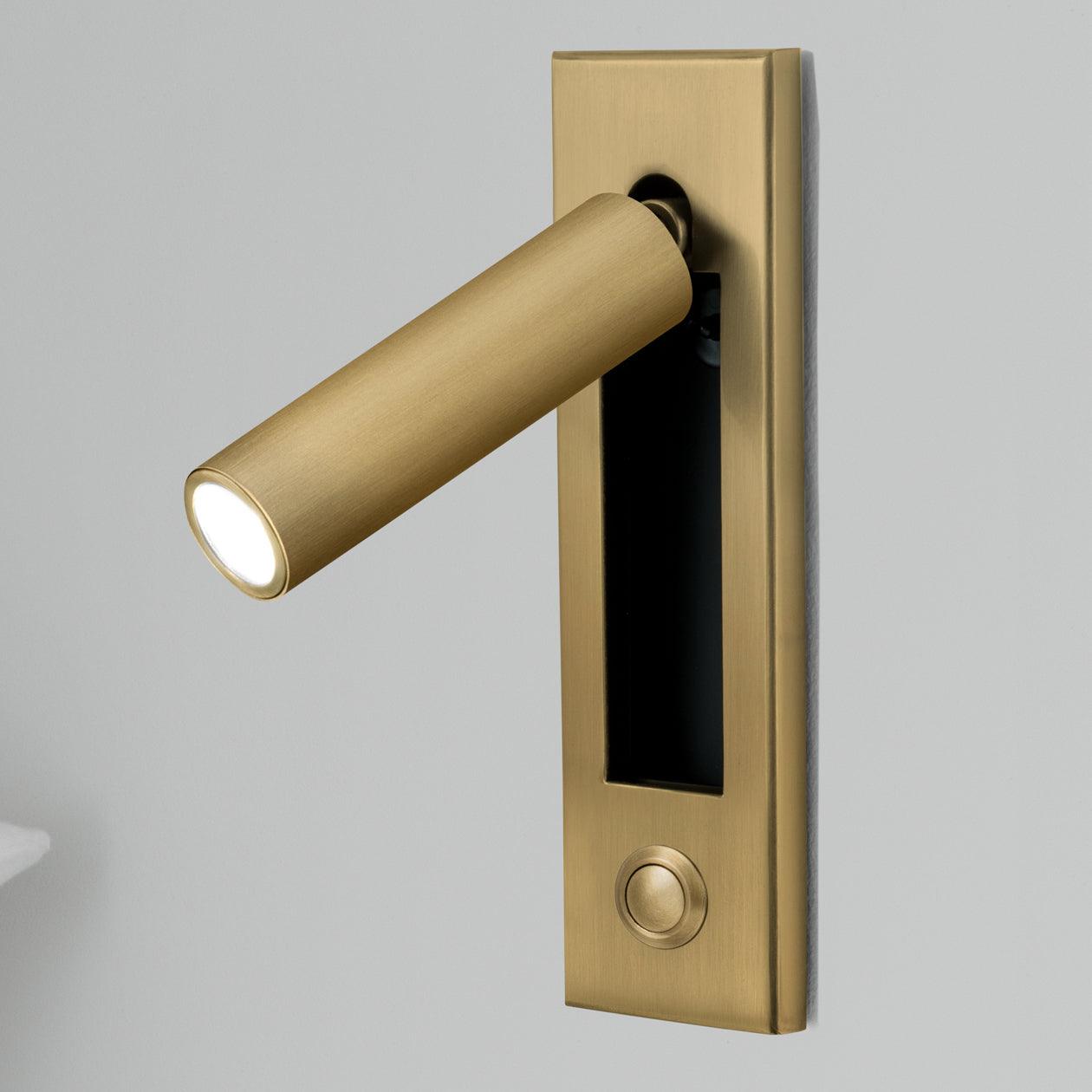 Lampada da parete incorporata per comodino, ideale per la lettura notturna e l'atmosfera