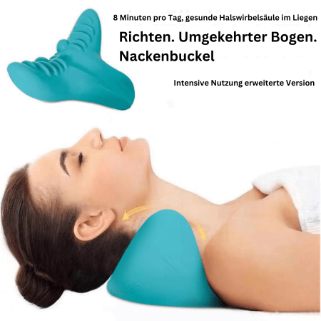 SereniEase Ergonomic Neck Massage Pillow For Relaxation And Pain Relief