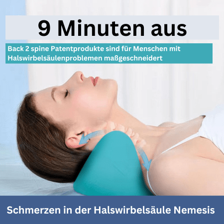 SereniEase Ergonomic Neck Massage Pillow For Relaxation And Pain Relief