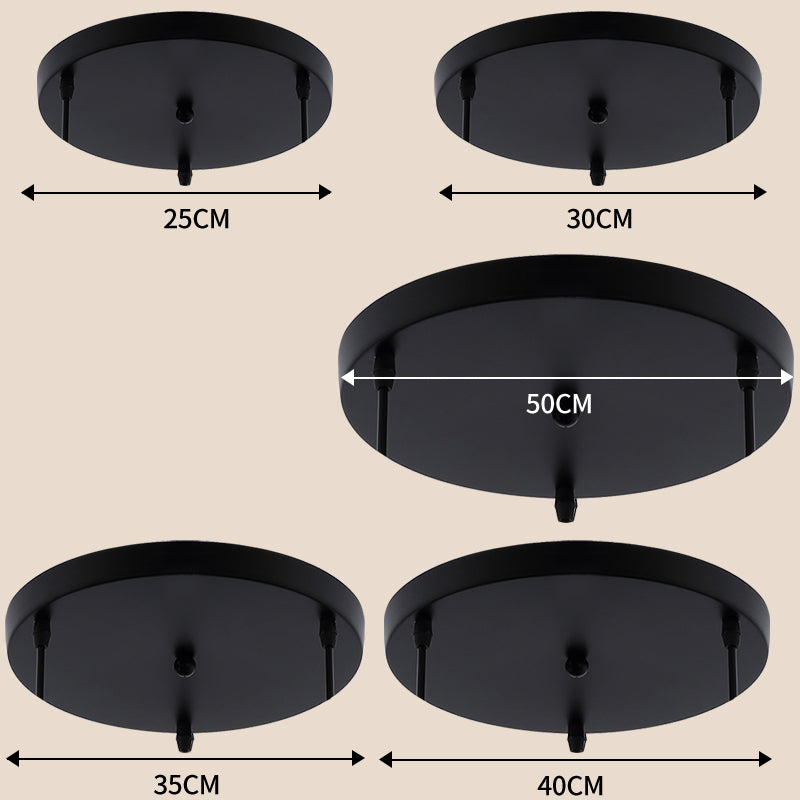 Ceiling Canopy Base For Pendant Lighting Fixtures And Ceiling Mounting