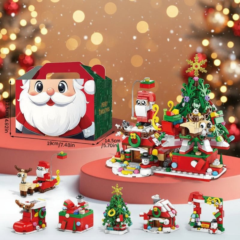 Bright Blocks Christmas Building Blocks for Creative Construction