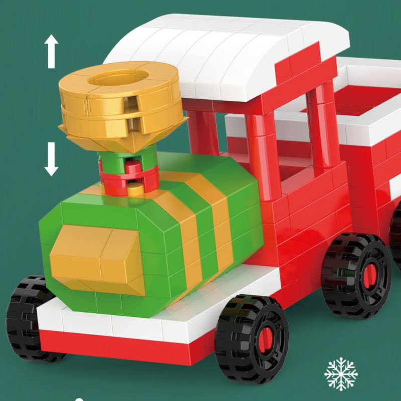 Bright Blocks Christmas Building Blocks for Creative Construction
