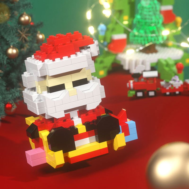 Bright Blocks Christmas Building Blocks for Creative Construction