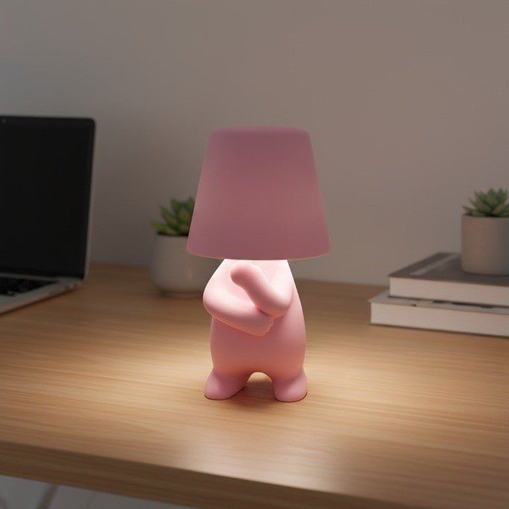 Figure Glow LED Lamp In Human Shape For Creative Table And Room Lighting