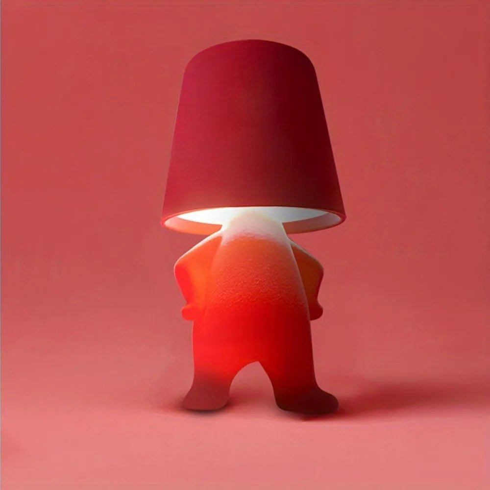 Figure Glow LED Lamp In Human Shape For Creative Table And Room Lighting