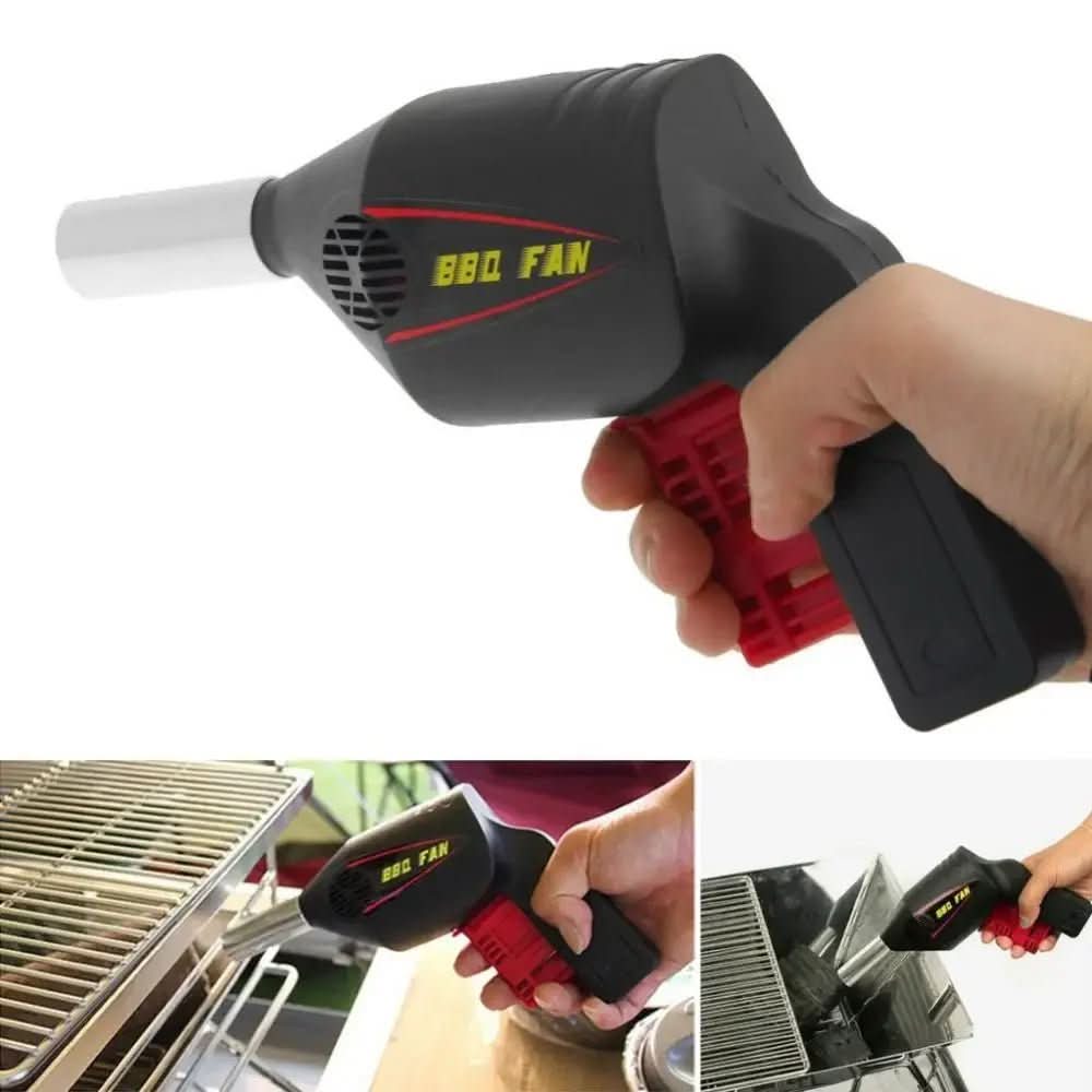 BreezeSpark Pro Tragbarer Luftgebläse für schnelles Anzünden beim Grillen im Freien