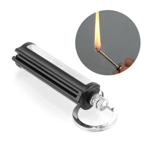 ApexFlint Compact Waterproof Metal Fire Starter for Reliable Ignition