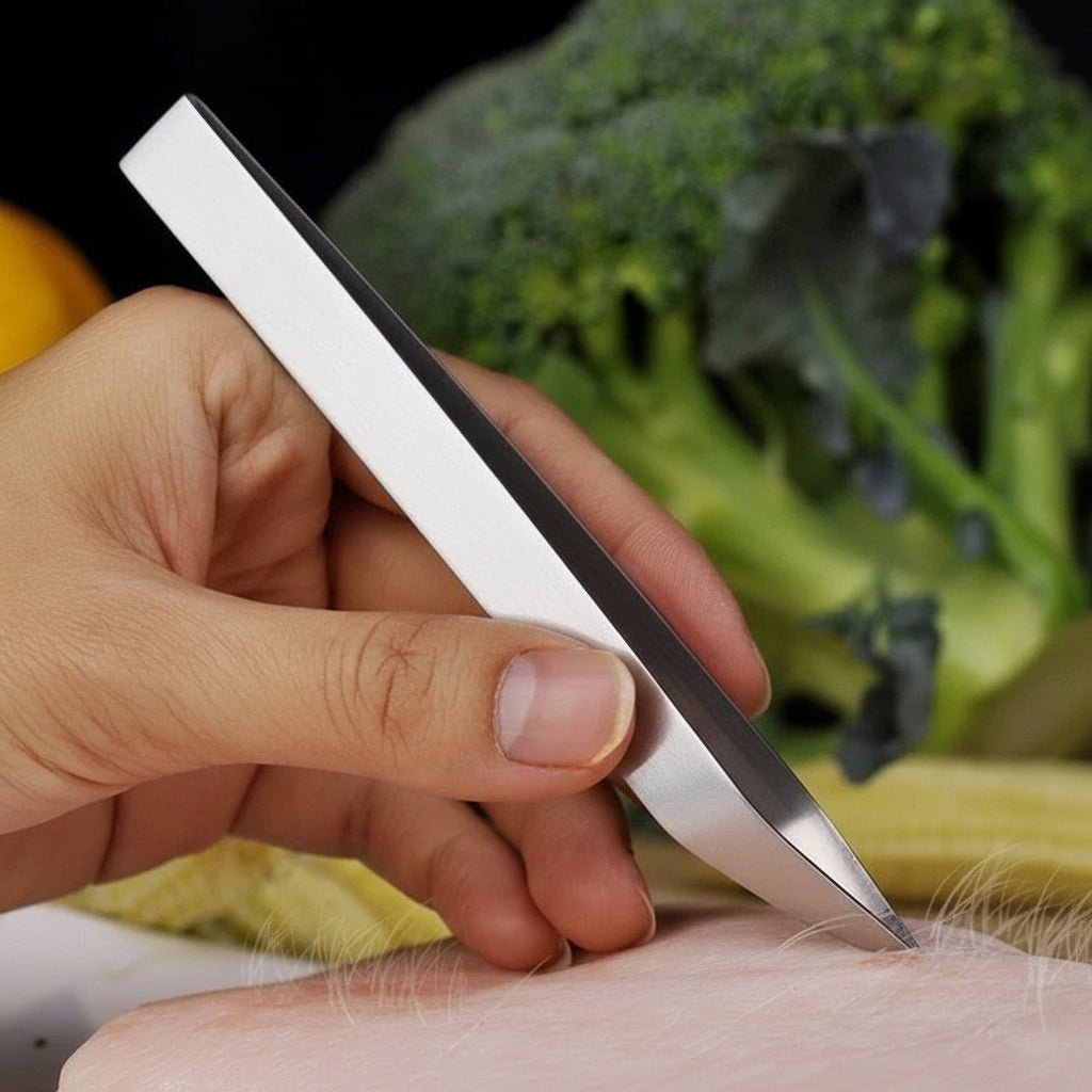 FinGrip Stainless Steel Fishbone Tweezers For Quick Deboning