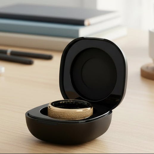 NexaRing Chytrý prsten s nabíjecím pouzdrem unisex zdravotní tracker 5ATM vodotěsný