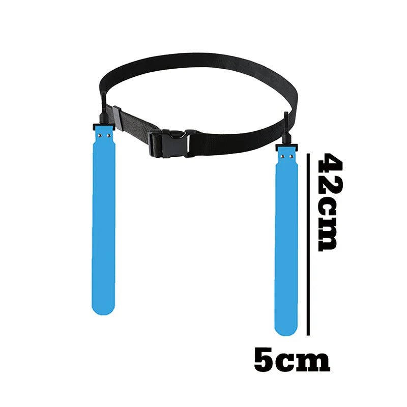 Cintura PlayGuard con Bandiera per Rugby e Football Non-Contact, Cintura Regolabile per i Fianchi