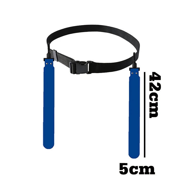 Cintura PlayGuard con Bandiera per Rugby e Football Non-Contact, Cintura Regolabile per i Fianchi