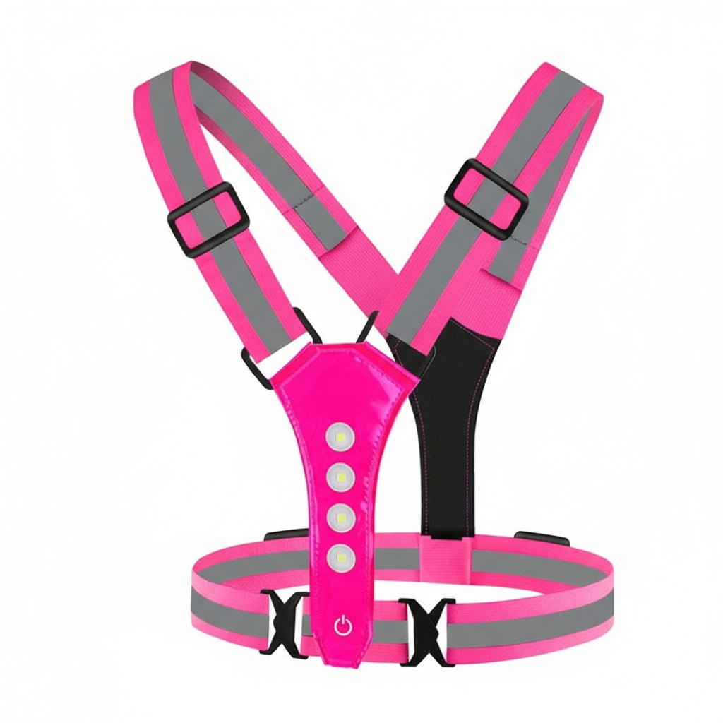 LumaWear USB Rechargeable LED Vest For Running, Cycling And Hiking