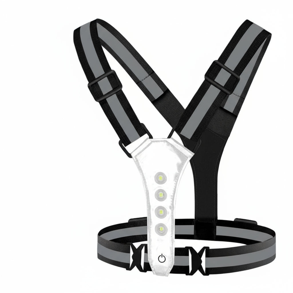 LumaWear USB Rechargeable LED Vest For Running, Cycling And Hiking