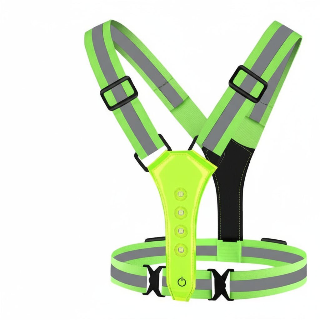 LumaWear USB Rechargeable LED Vest For Running, Cycling And Hiking