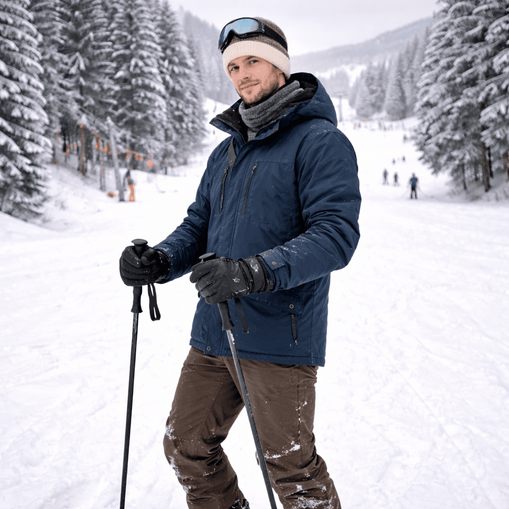 LumaWear Two-Tone Fleece-Lined Beanie For All-Day Warmth