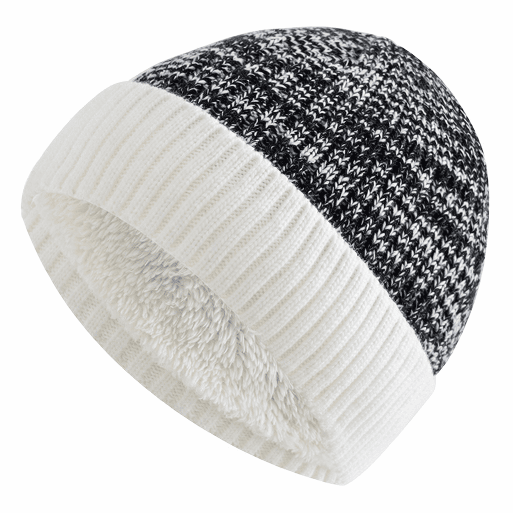 LumaWear Two-Tone Fleece-Lined Beanie For All-Day Warmth