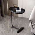 NovaNest Compact C-Shaped Side Table For Sofa Use And Bed Work