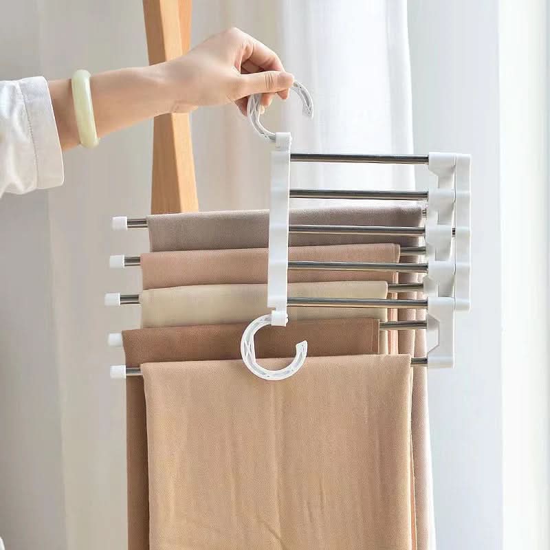WardrobeWise Sada 5 skládacích ramínek šetřících místo