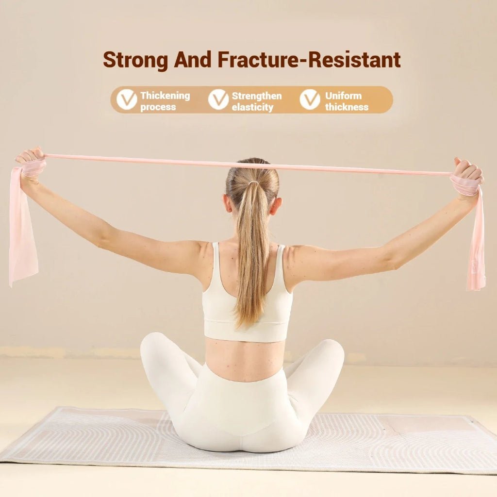 FlexFlow Stretch Resistance Band for Yoga and Fitness Beginners