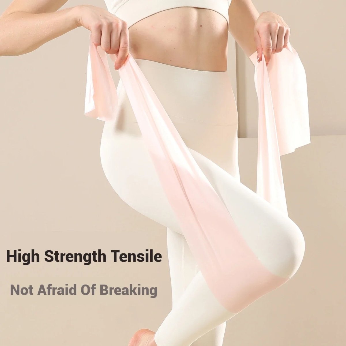 FlexFlow Stretch Resistance Band for Yoga and Fitness Beginners