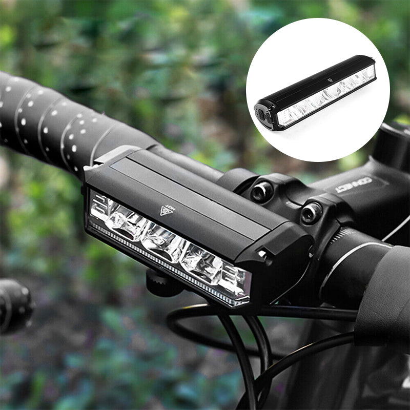 900 Lumen Front Bike Light Rechargeable, Waterproof, Wide Field Illumination