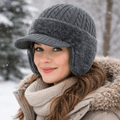 Frost Guard Extremely Warm Winter Hat With Integrated Ear Protection