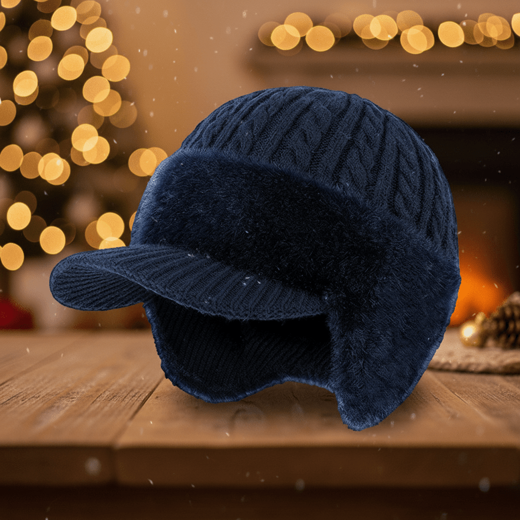 Frost Guard Extremely Warm Winter Hat With Integrated Ear Protection