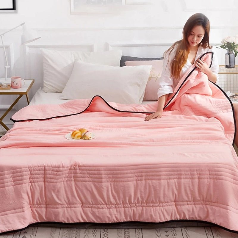 ChillNest Instant Cooling Blanket for Night Sweats and Overheating