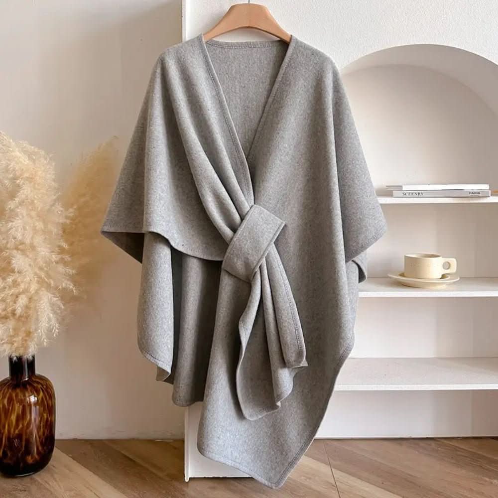 FrostGlow Scarf Coat - Shimmering, Protective Winter Companion