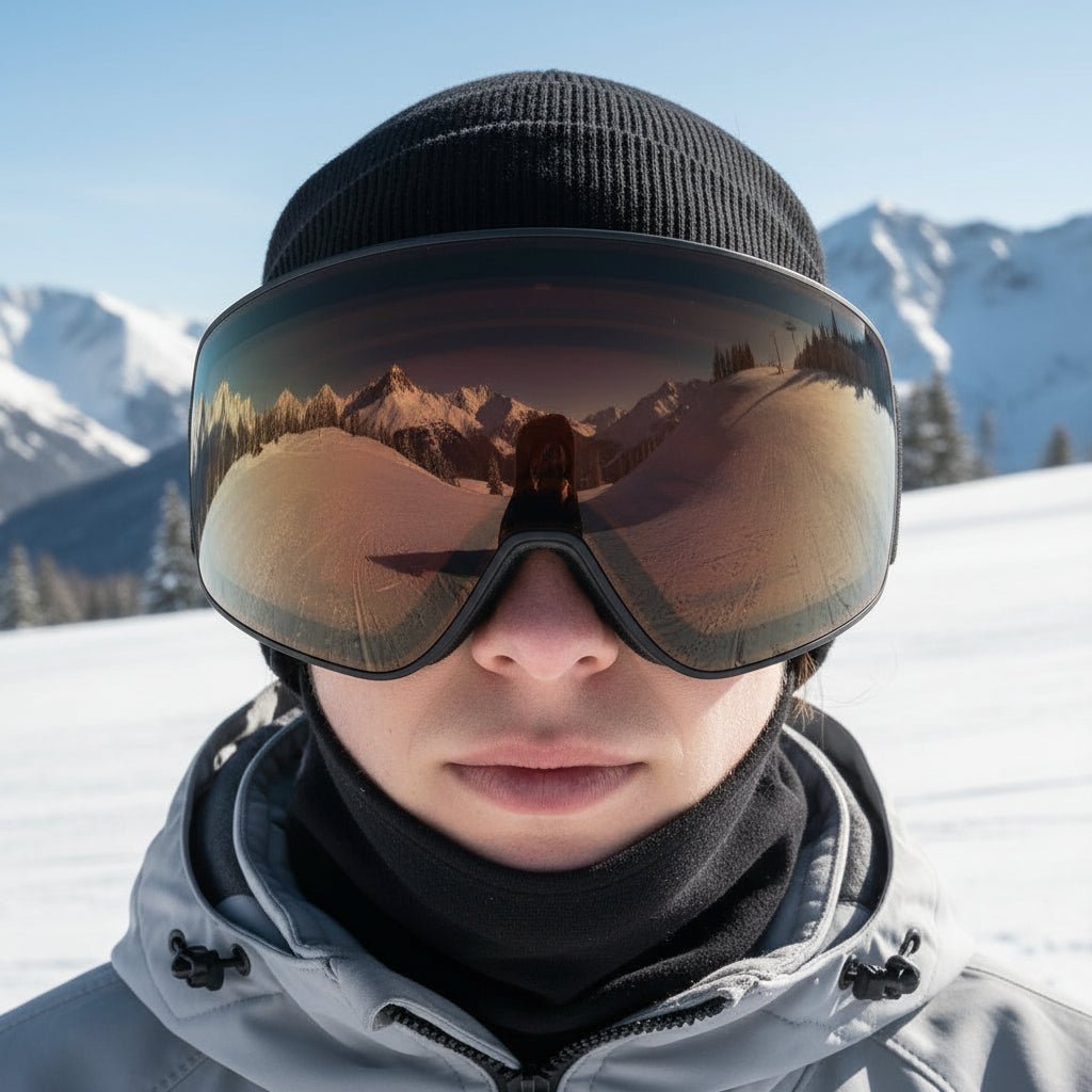 SummitSight Pro Lyžařské brýle s dvojitou vrstvou proti mlžení a UV ochranou