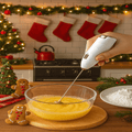 WhiskEase Mini Cordless Milk Frother for Quick Frothing