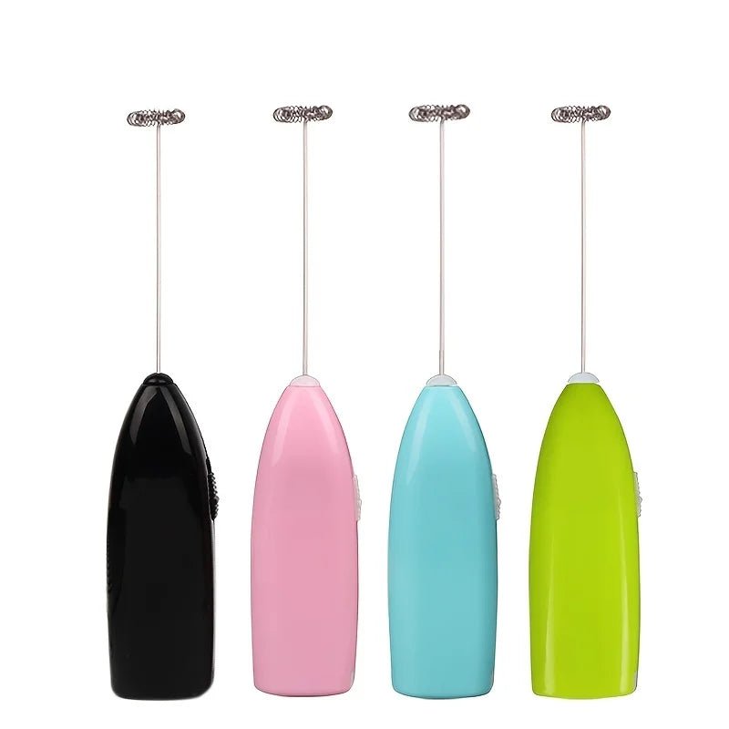 WhiskEase Mini Cordless Milk Frother for Quick Frothing
