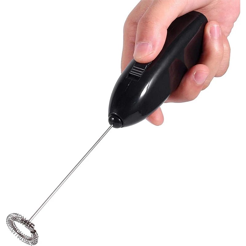 WhiskEase Mini Cordless Milk Frother for Quick Frothing