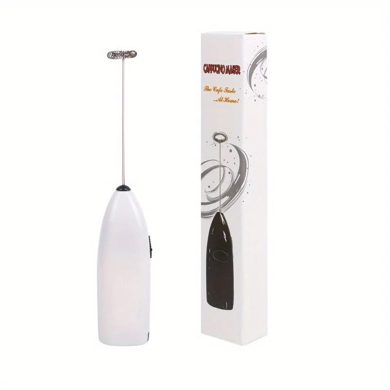 WhiskEase Mini Cordless Milk Frother for Quick Frothing