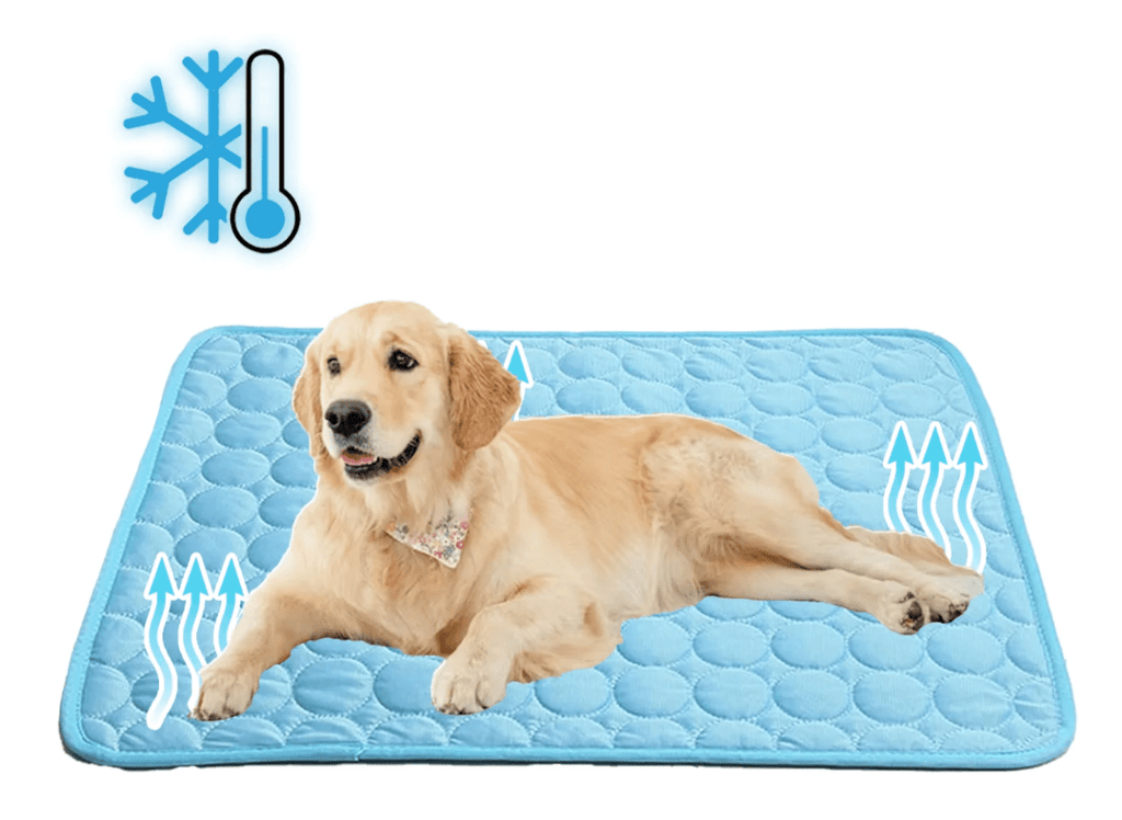 ChillPaws Self Cooling Pet Mat for Summer Heat and Comfort