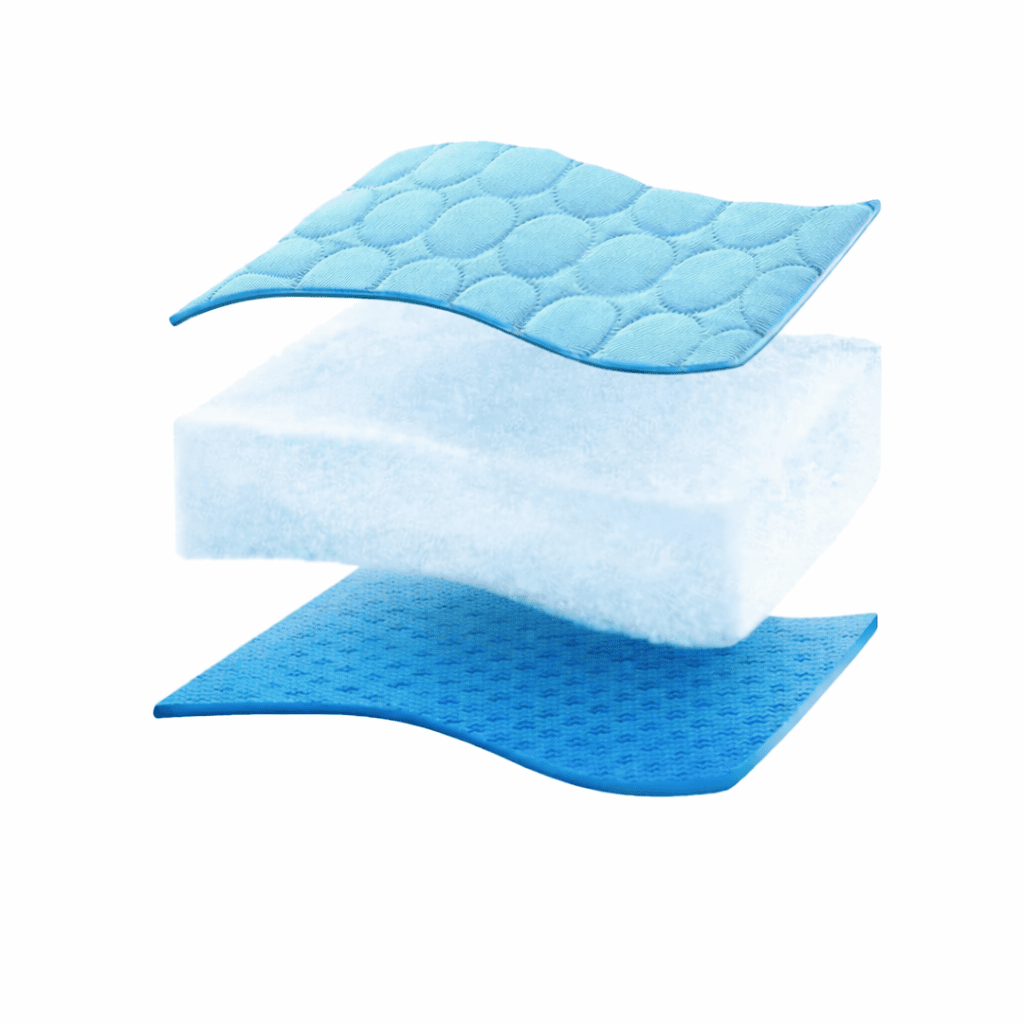 ChillPaws Self Cooling Pet Mat for Summer Heat and Comfort