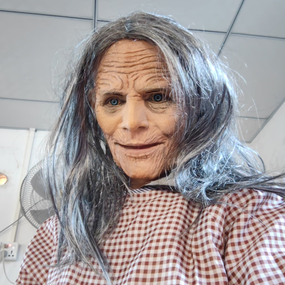 Granny Witch-masker voor Halloweenkostuums die opvallen