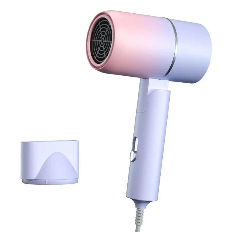 GlideFold Foldable Hair Dryer With Ion Technology For Shiny Hair
