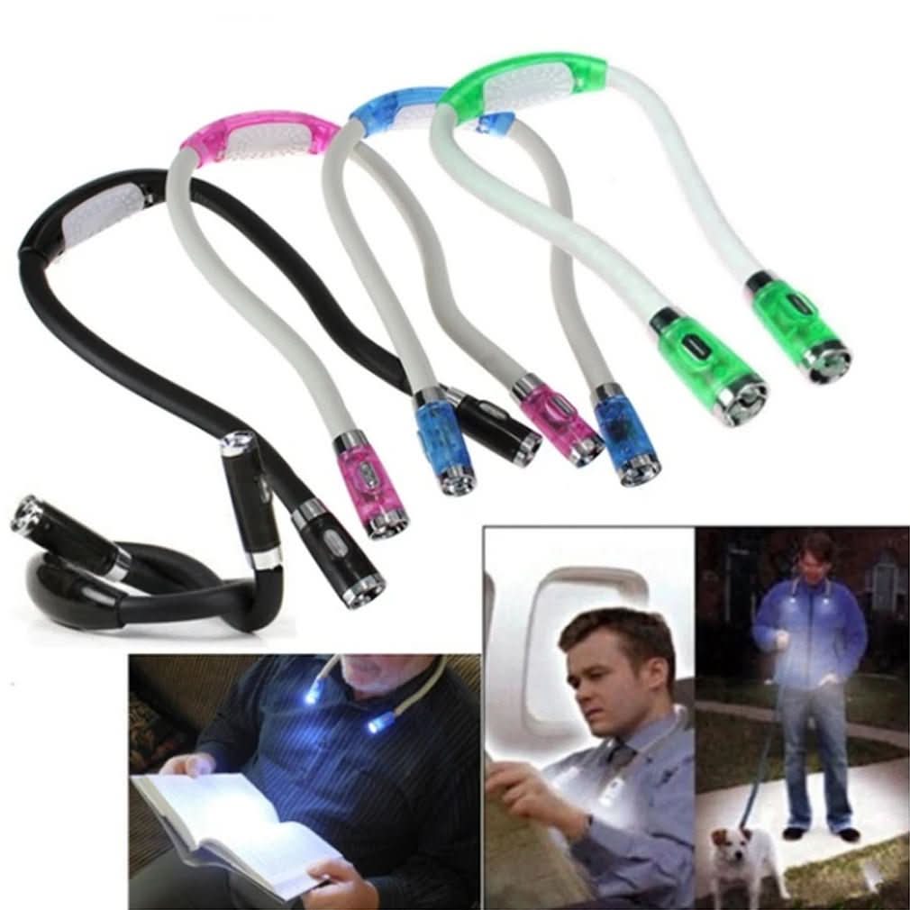 NovaLume LED světlo na krk pro pletení a háčkování