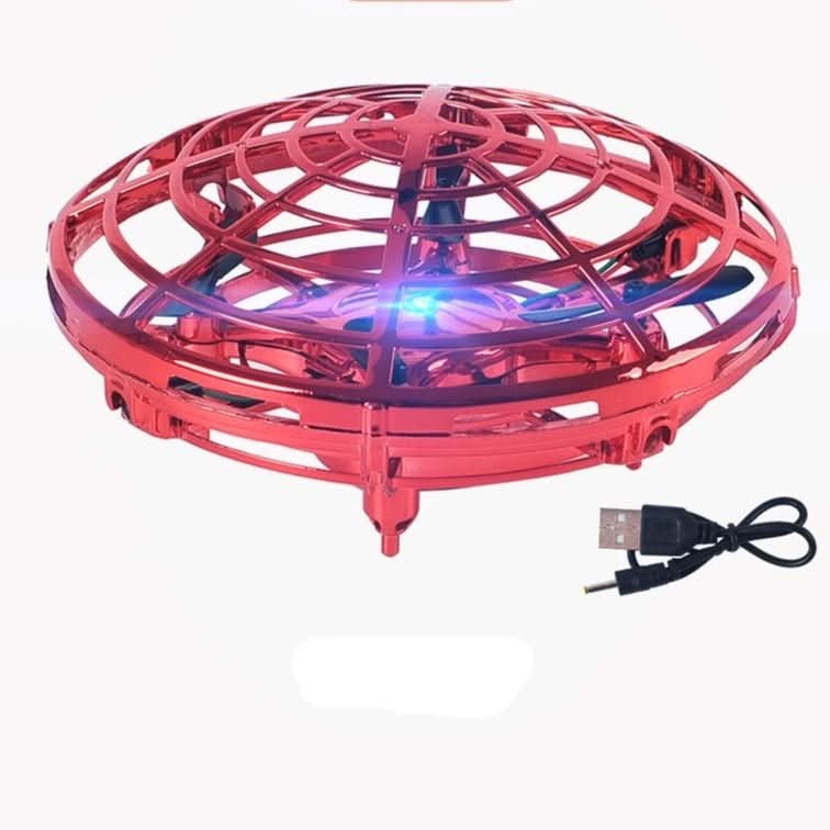 NovaGlide UFO Flying Drone Toy With Hand Control And Sensors USB Rechargeable