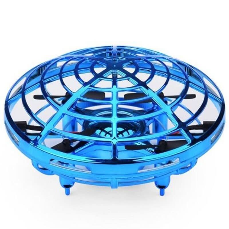 NovaGlide UFO Flying Drone Toy With Hand Control And Sensors USB Rechargeable