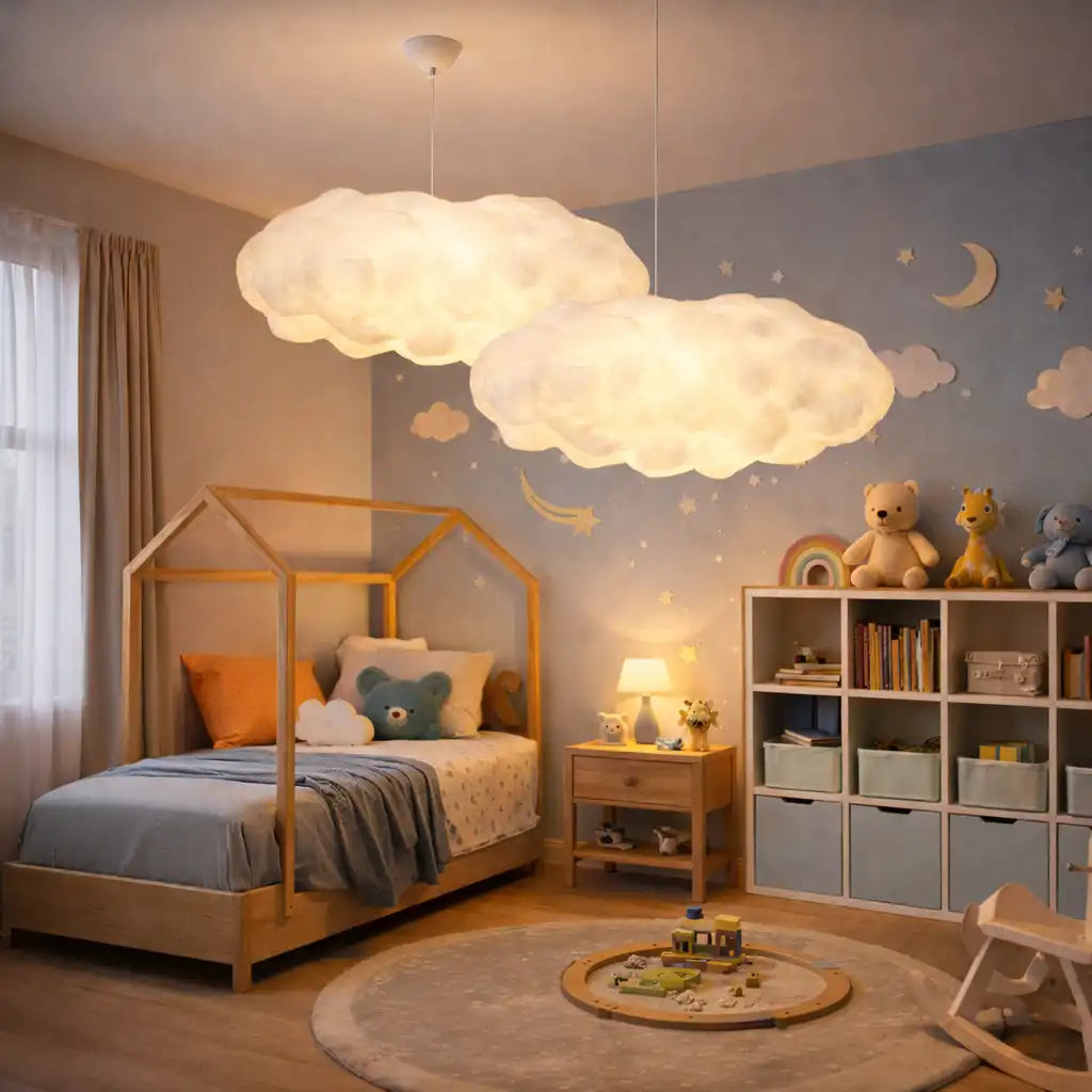Floating Cloud Pendant Light For Modern Dining Areas